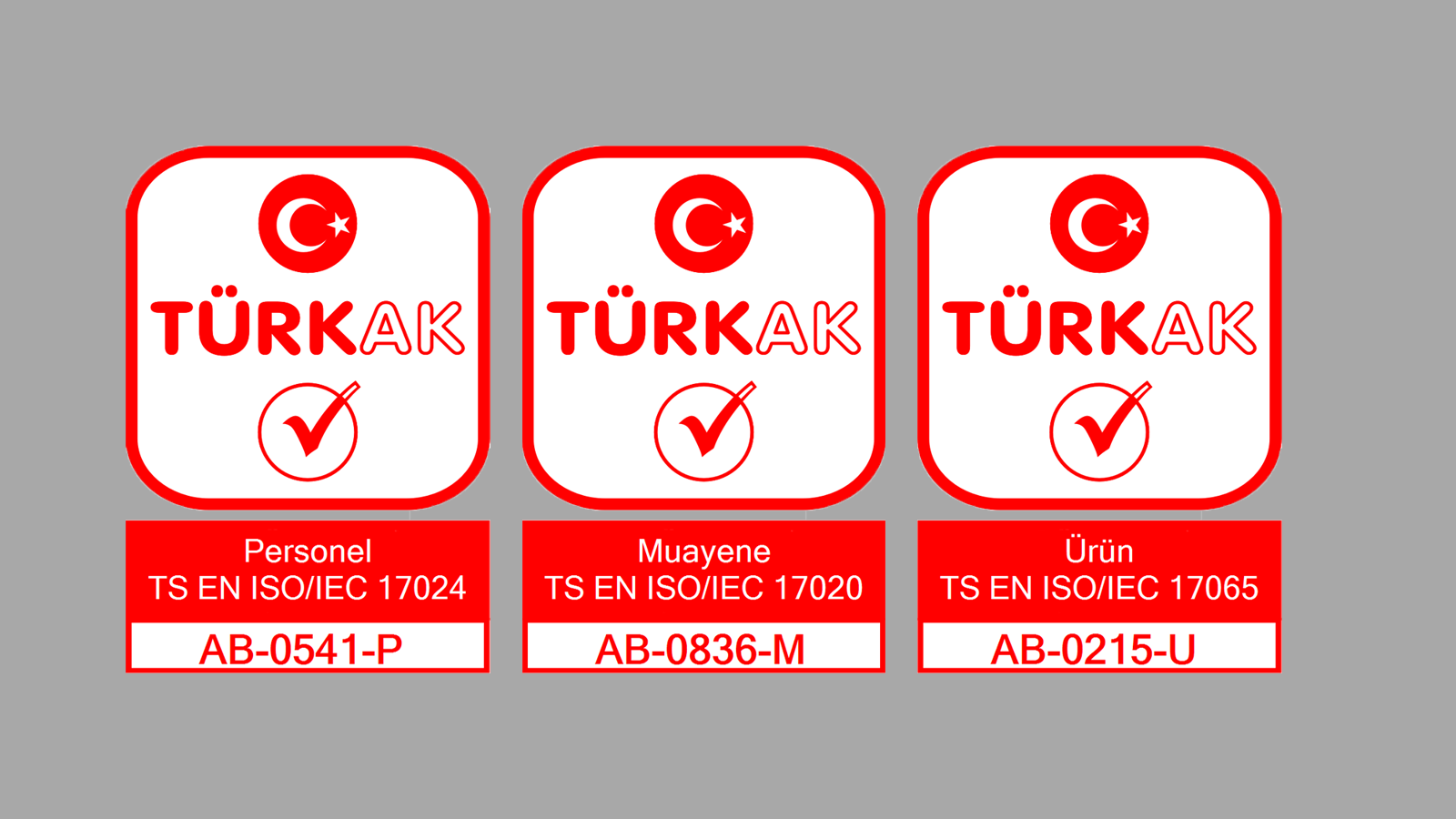 Uluslararası Standartlarda Akredite Belgelendirme ve Muayene Hizmetleri